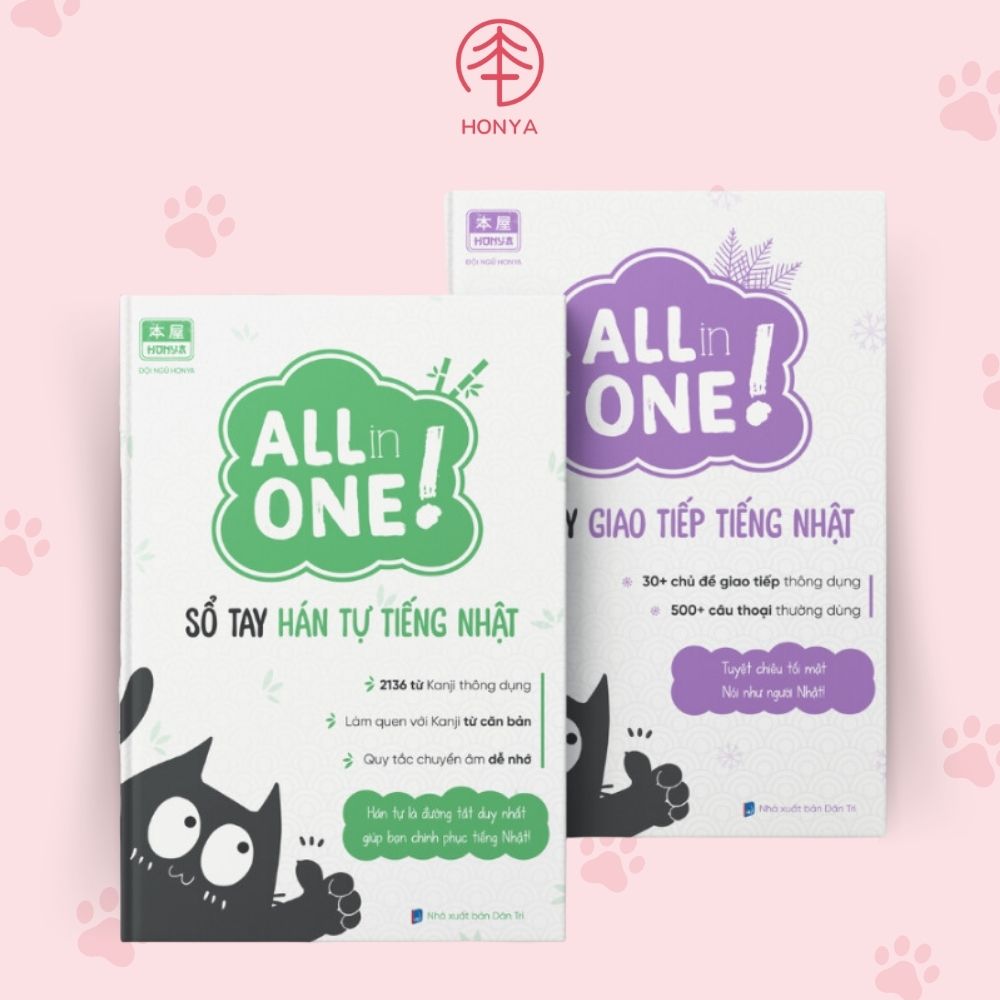 COMBO SỔ TAY GIAO TIẾP - SỔ TAY HÁN TỰ N5-N1